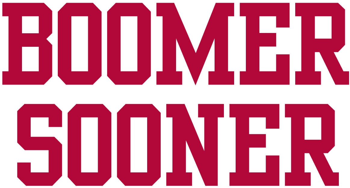 Oklahoma Sooners 0-Pres Wordmark Logo diy iron on heat transfer